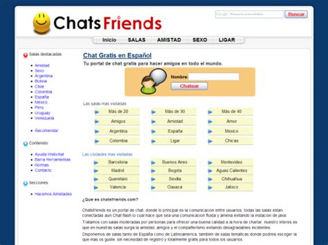 chatsfriends|Chat Gratis Sin Registro